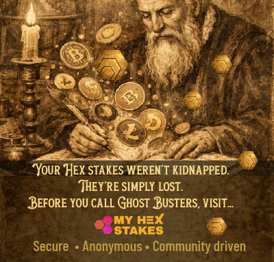 MyHexStakes HEX stake tracker illustration